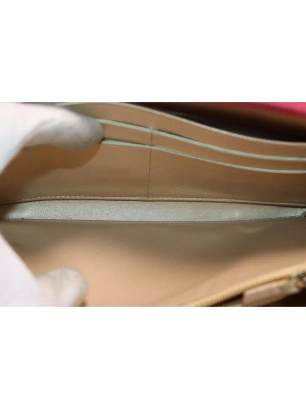 Chanel Camellia Lambskin Zip Around Wallet